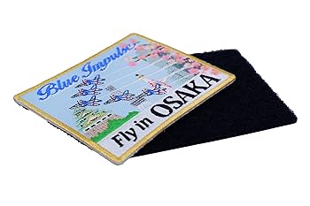 Amazon.co.jp: ブルーインパルス Fly in OSAKA ロゴ ワッペン